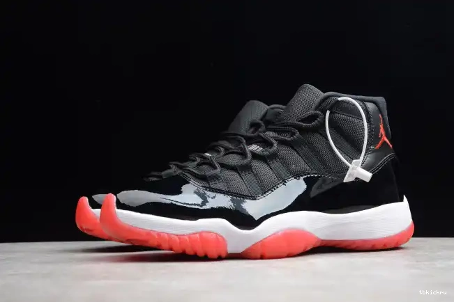 Cheap TBkick Retro Jordan Bred 11 378037-010 Air (2012) 0615